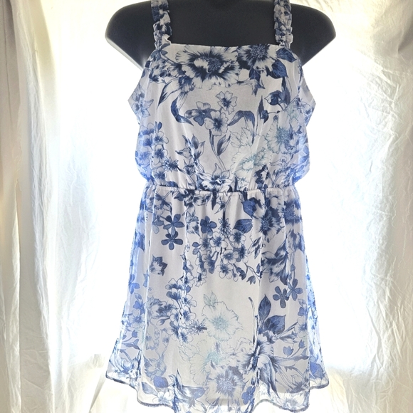 Lovely Floral Mini Sundress EUC - Picture 1 of 7
